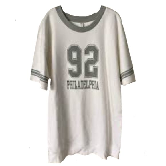 Brand New Daily Practice Sporty Sweatshirt Mini Short-Sleeve T-shirt Dress - Picture 7 of 7